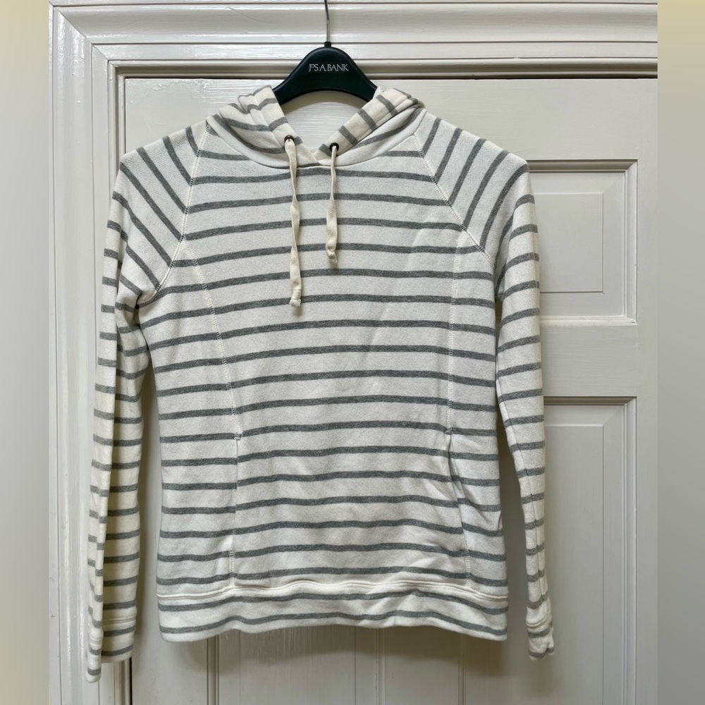 J.Crew women’s XS striped cotton hoodie